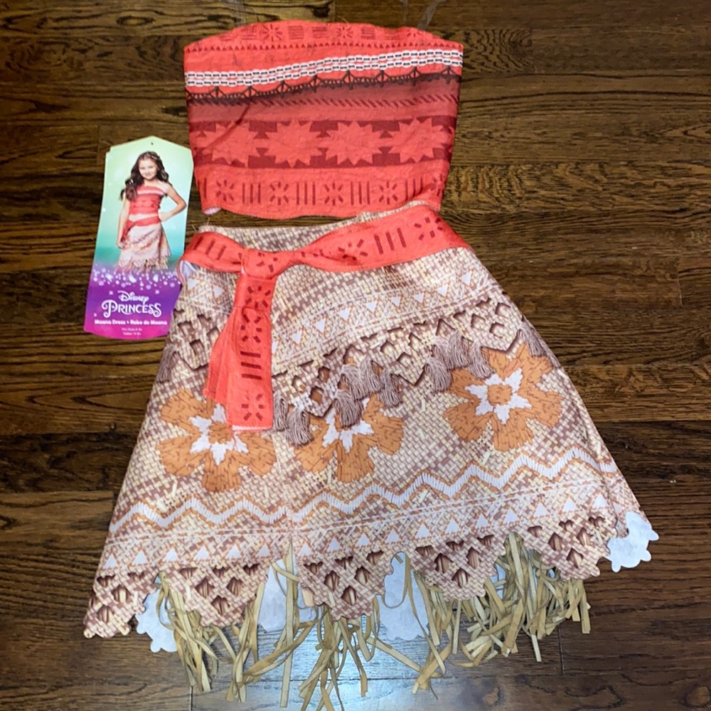 Disney Moana Dress in size 4-6x